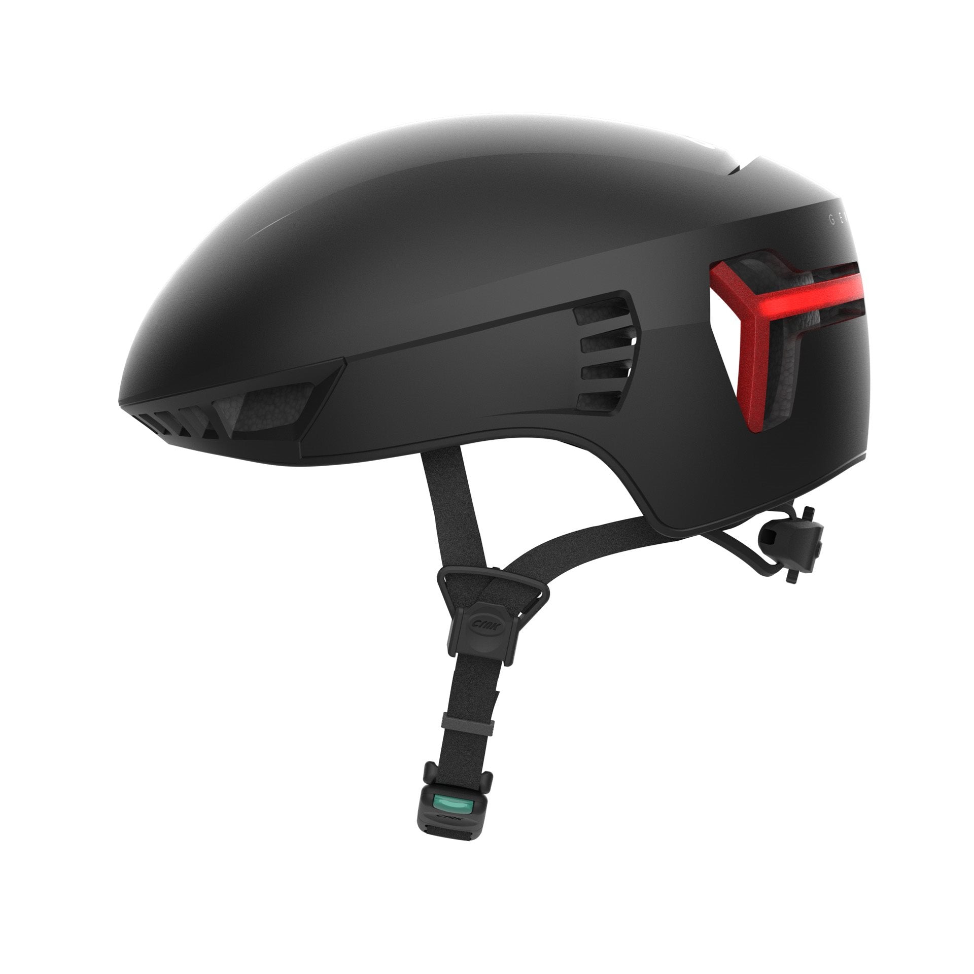 Genetic Alpha Bluetooth Bike Helmet – LED Lighting – Unisex – Black